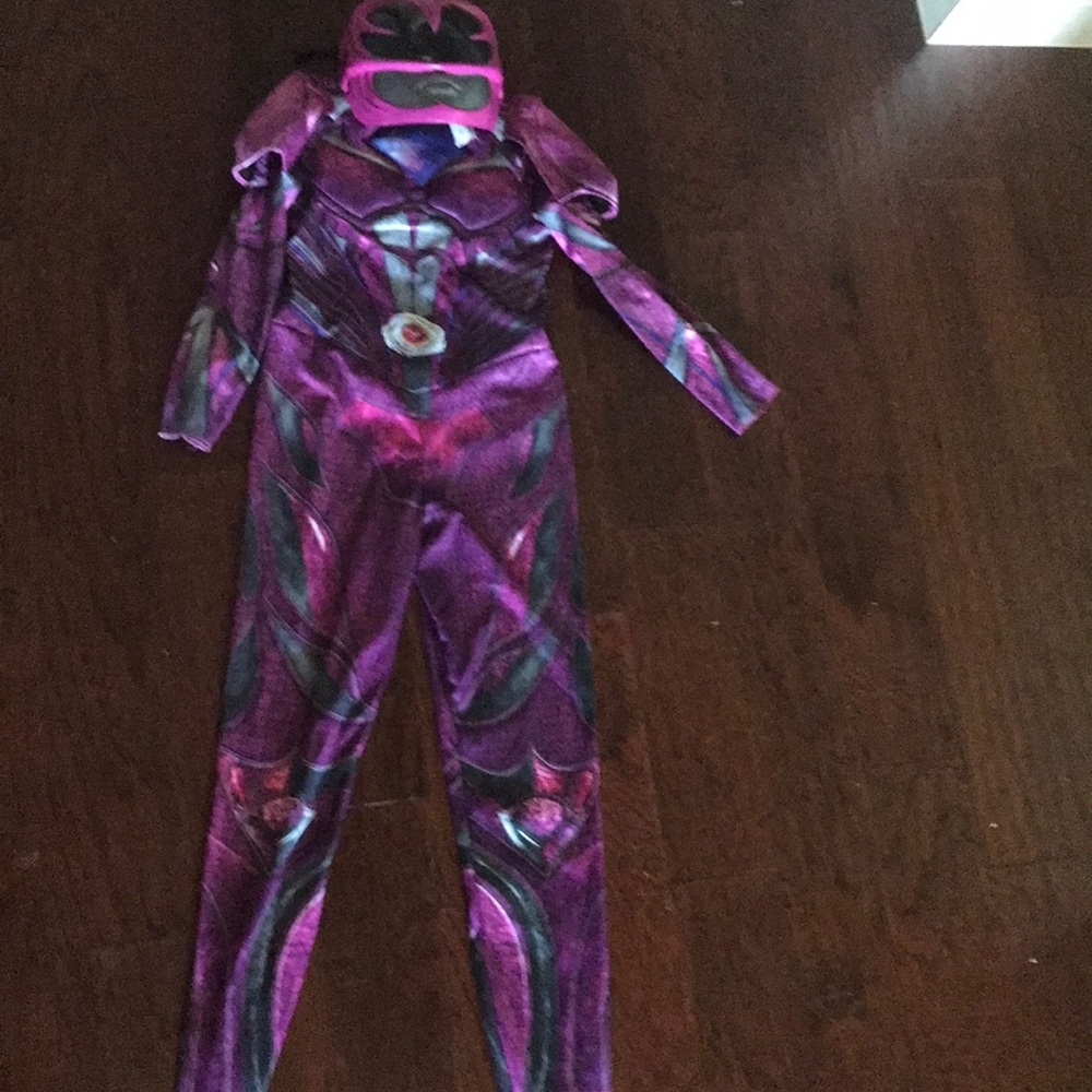 Girls Pink Power Ranger Costume